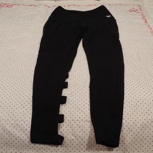 PINK cotton leggings XS